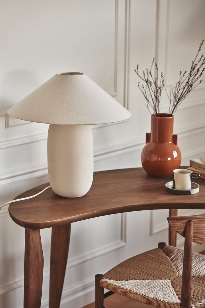 Boulder bordslampa 48 cm beige-nature, Lampfot Scandi Living