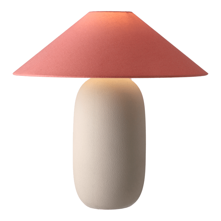 Boulder bordslampa 48 cm beige-peach,  Scandi Living