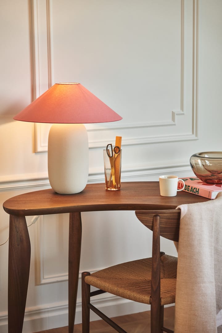 Boulder bordslampa 48 cm beige-peach,  Scandi Living