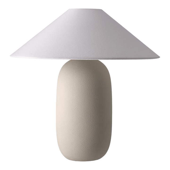 Boulder bordslampa 48 cm beige-white - Lampfot - Scandi Living