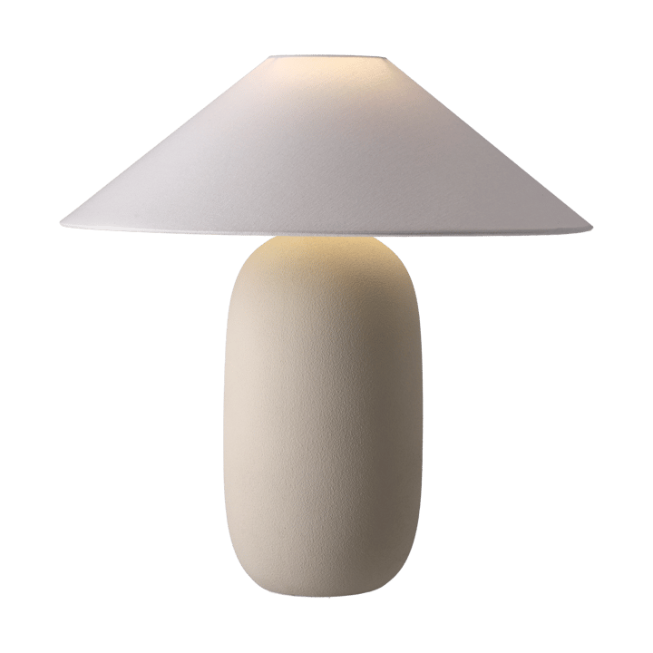 Boulder bordslampa 48 cm beige-white, Lampfot Scandi Living