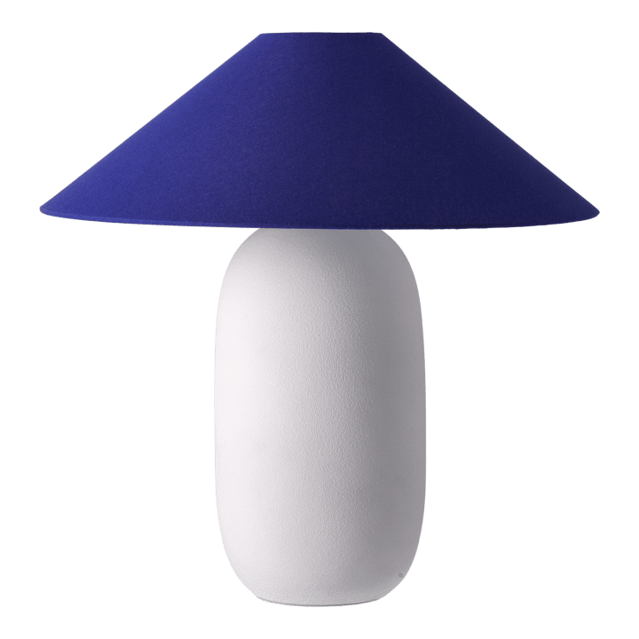 Boulder bordslampa 48 cm white-cobolt,  Scandi Living