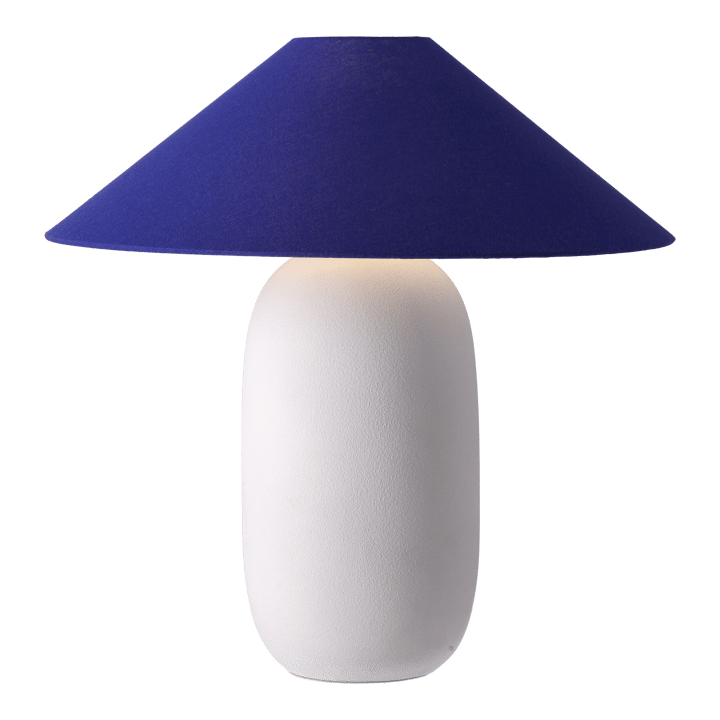 Boulder bordslampa 48 cm white-cobolt,  Scandi Living