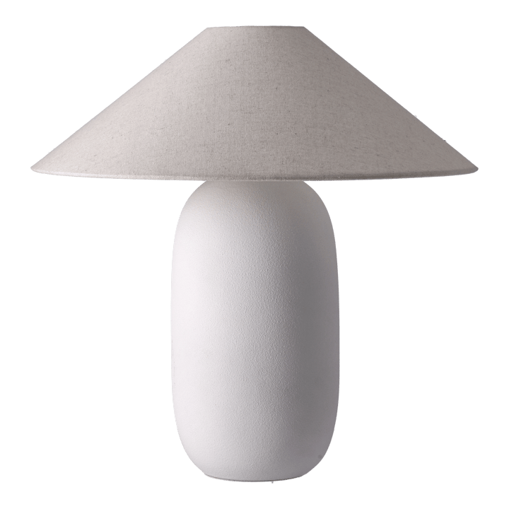 Boulder bordslampa 48 cm white-nature, Lampfot Scandi Living