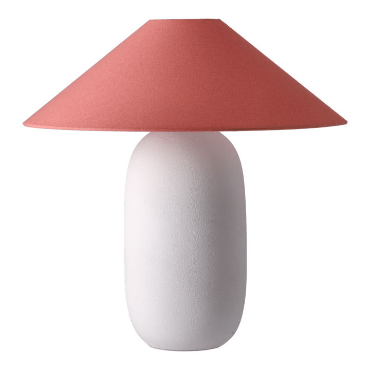 Boulder bordslampa 48 cm white-peach,  Scandi Living