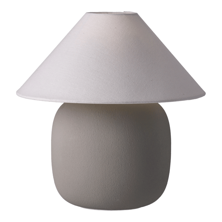 Boulder table lamp 29 cm grey-white, Lamp base Scandi Living