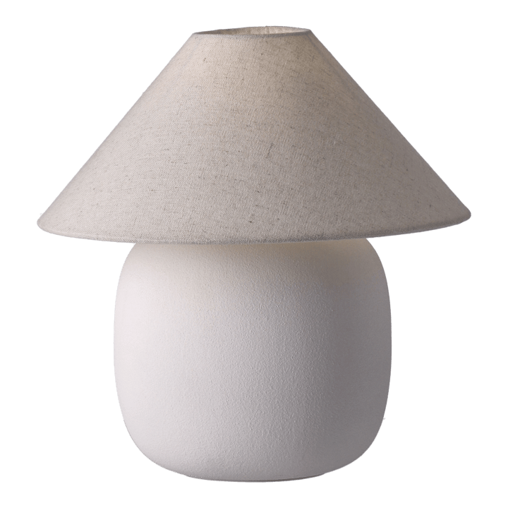 Boulder table lamp 29 cm white-nature,  Scandi Living