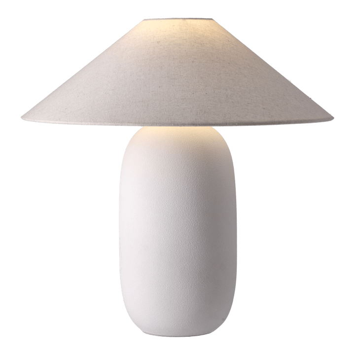 Boulder table lamp 48 cm white-nature, Lamp base Scandi Living