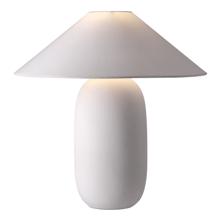 Boulder table lamp 48 cm white-white, Lamp base Scandi Living