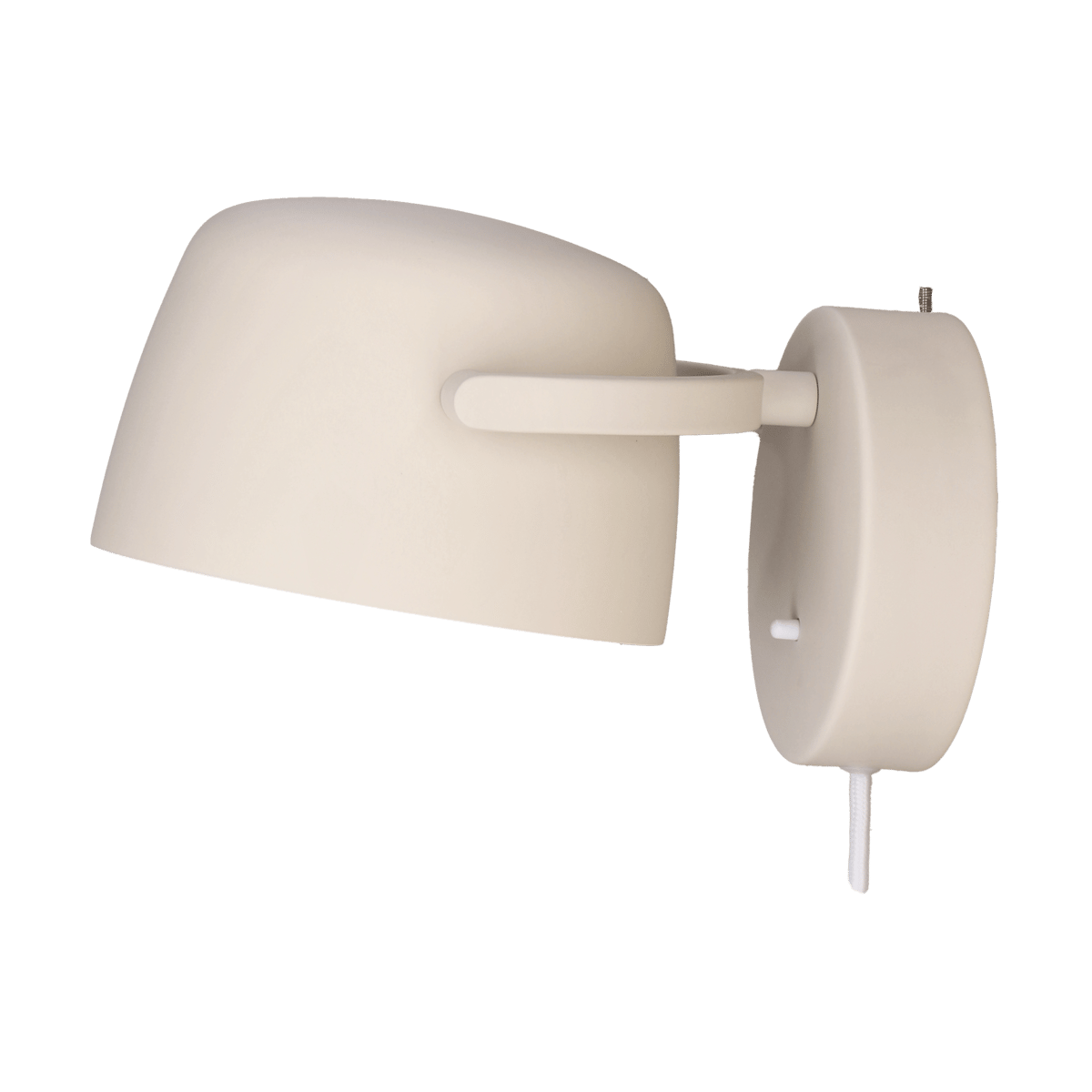 Scandi Living Halo wall lamp Ø16 cm Beige