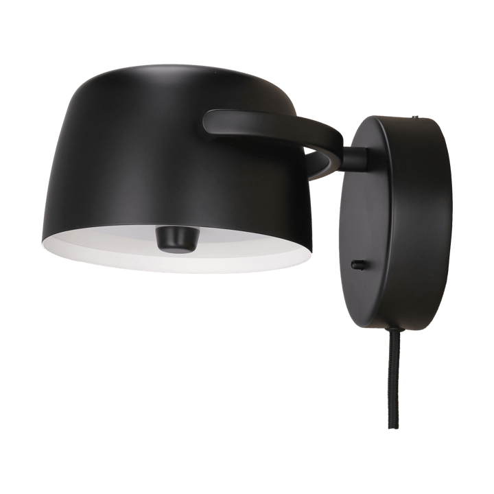 Halo wall lamp Ø16 cm, Black Scandi Living