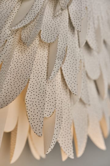 Luna advent star white with dots - 60 cm - Scandi Living