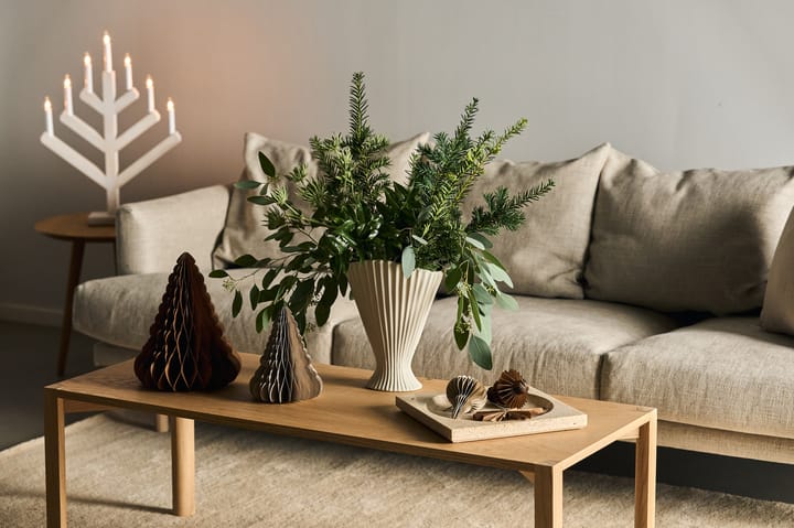 Pine Adventskerzenhalter 62cm, Weißlasiert Scandi Living