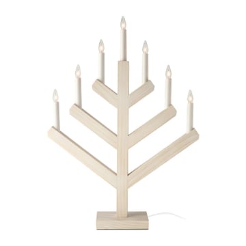 Pine Adventskerzenhalter 62cm - Weißlasiert - Scandi Living