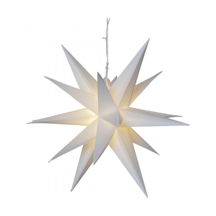 Alice fönsterlampa stjärna 57 cm - Vit - Star Trading
