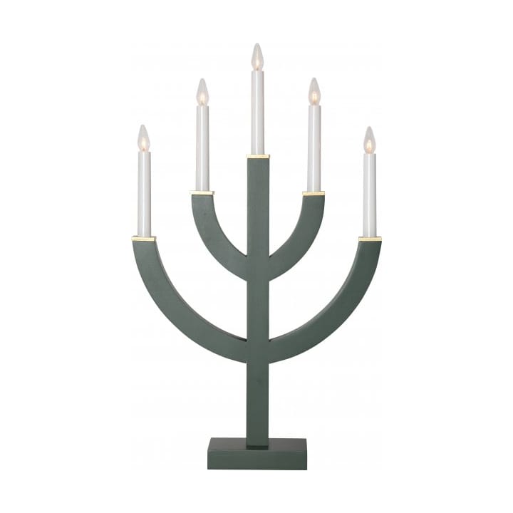 Anno candle holder 35 cm - Green - Star Trading