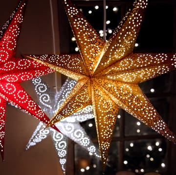 Antique advent star 60 cm - gold - Star Trading