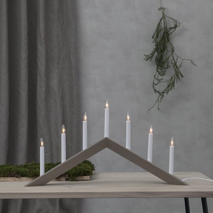 Arrow candle holder 36 cm, Beige Star Trading