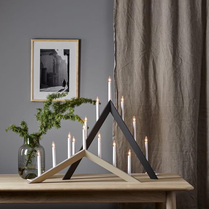 Arrow candle holder 36 cm, Beige Star Trading