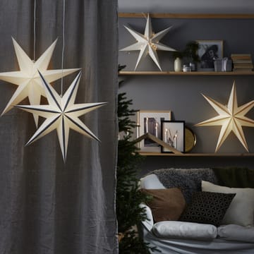 Arrow ljusstake 36 cm - Beige - Star Trading