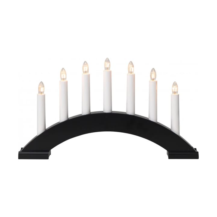 Bea Candle Holder 39 cm - Black - Star Trading