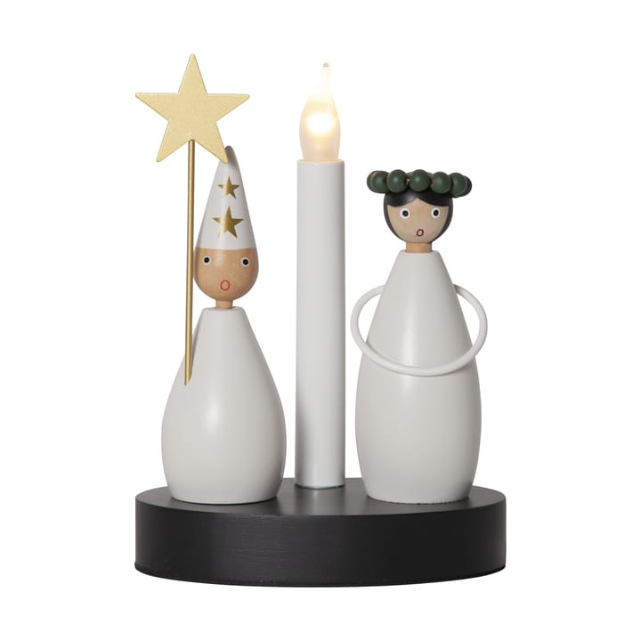 Christmas Joy candlestick, Lucia Star Trading