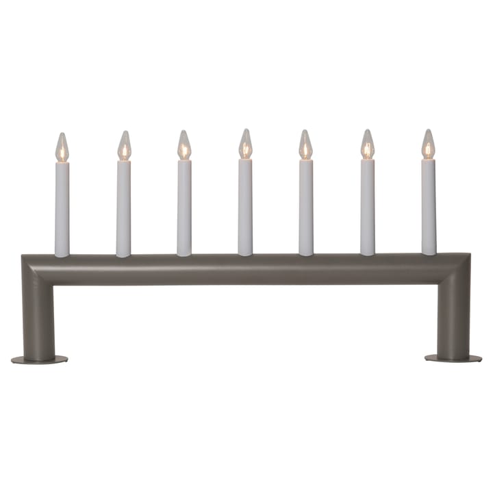 Circum advent candle arch low 29 cm, grey Star Trading