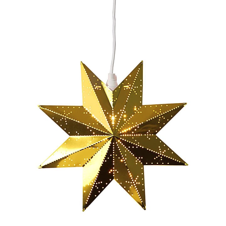 Classic advent star, brass Star Trading