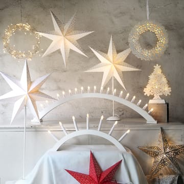 Dot advent star 54 cm - white - Star Trading