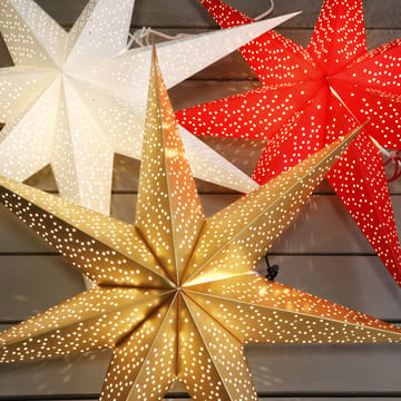 Dot adventsstjärna 70 cm - Guld - Star Trading