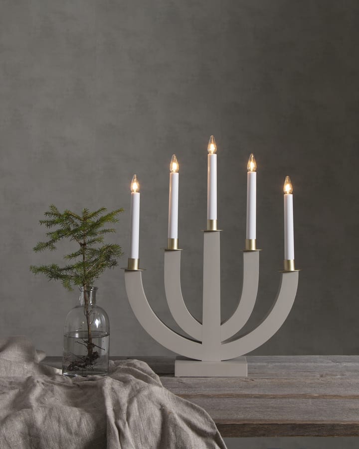 Eli advent candle, Beige Star Trading