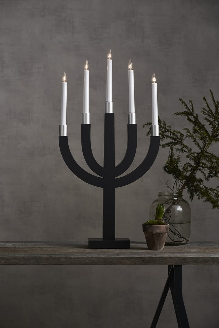 Elias candle arch, Dark grey Star Trading