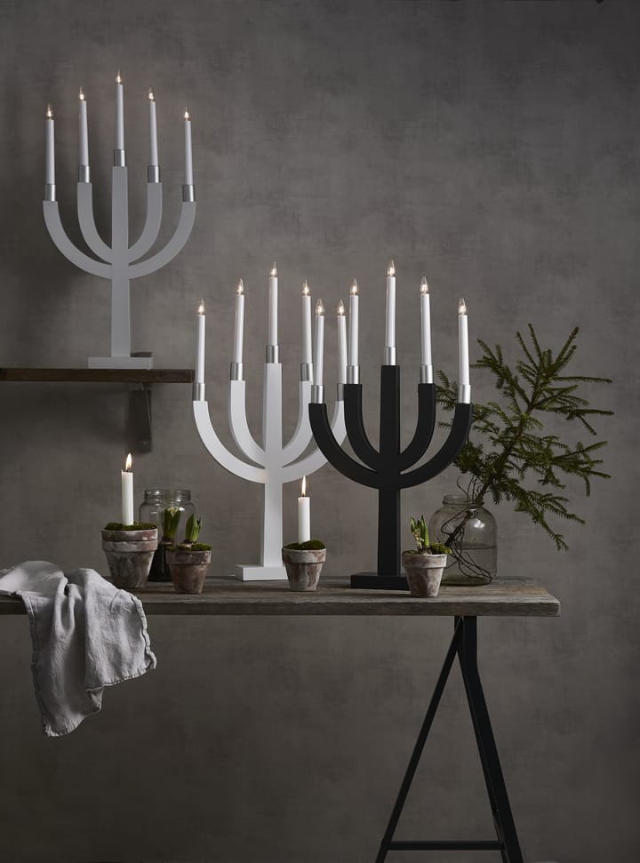 Elias candle arch, Dark grey Star Trading