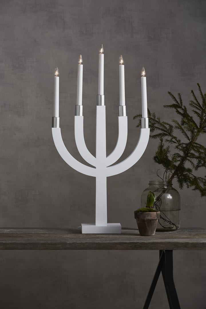 Elias candle arch, grey Star Trading