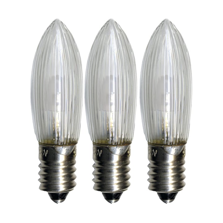 Ersatzlampe E10 Universal-LED Outdoor 3er-Pack, 0,2W 2100K nicht dimmbar Star Trading