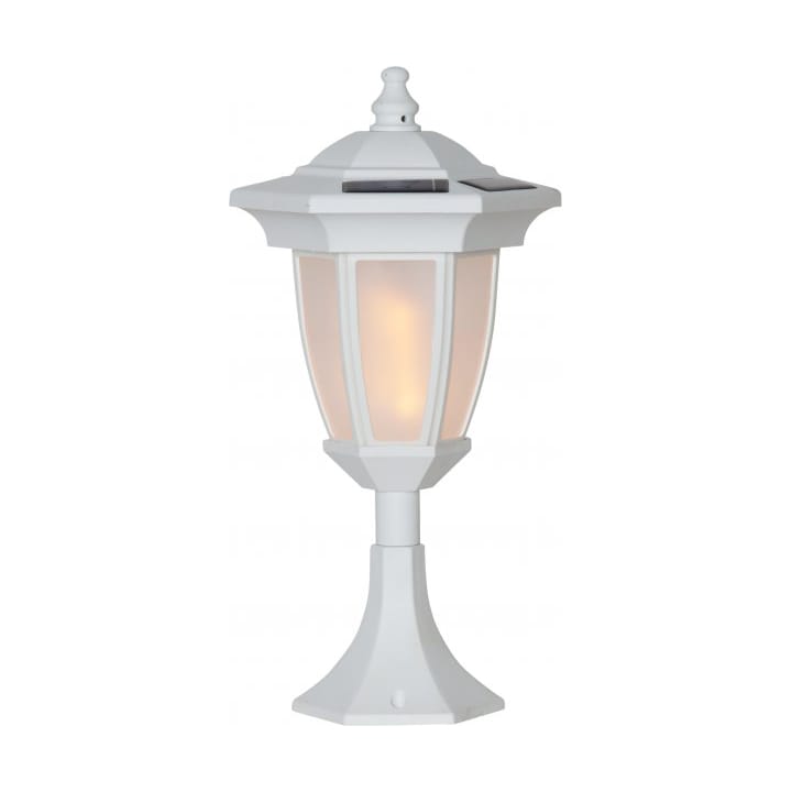 Flame solar torch 63x15 cm - White - Star Trading