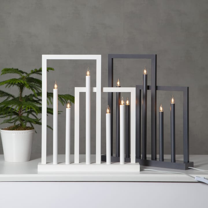 Frame advent candle arch, grey Star Trading