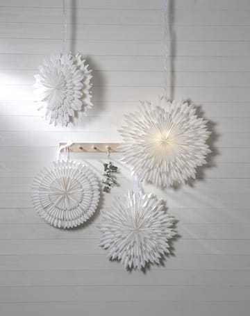 Frost advent star Ø50 cm - White - Star Trading