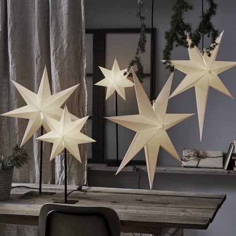 Frozen advent star 65 cm, White Star Trading