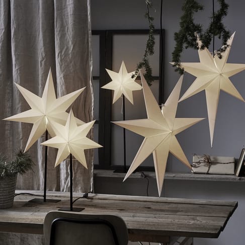 Frozen adventsstjärna 70 cm, vit Star Trading