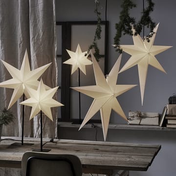 Frozen star on stand - white - Star Trading