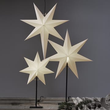 Frozen star on stand - white - Star Trading