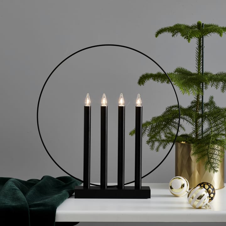 Glory advent candle, black Star Trading