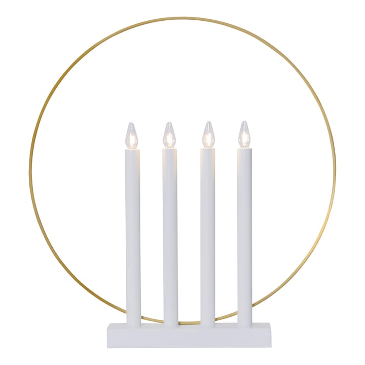 Glory advent candle - white - Star Trading