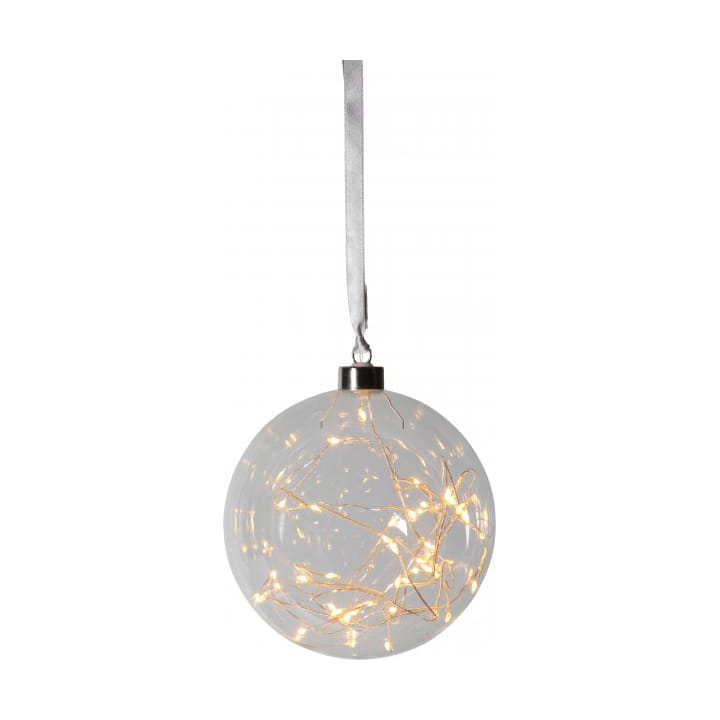 Glow glass sphere LED Ø15 cm - Transparent - Star Trading