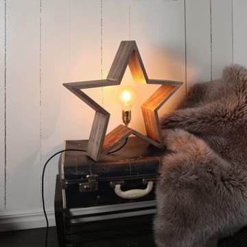 Lysekil advent star for table 48 cm - brown - Star Trading