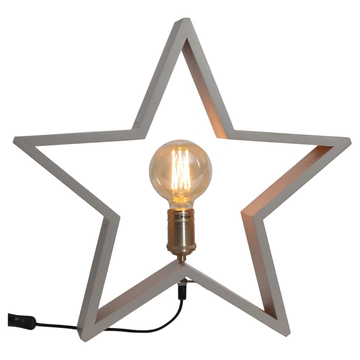 Lysekil adventsstjärna bord 48 cm, Beige Star Trading