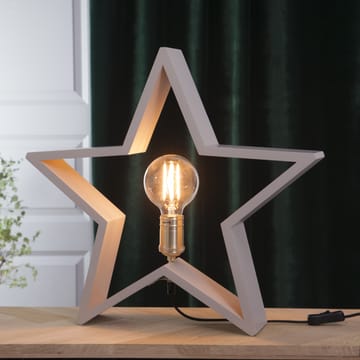 Lysekil adventsstjärna bord 48 cm - Beige - Star Trading