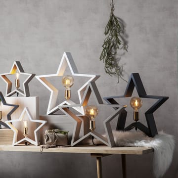 Lysekil adventsstjärna bord 48 cm - Beige - Star Trading