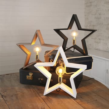 Lysekil adventsstjärna bord 48 cm - Brun - Star Trading